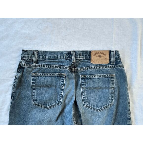 Hydraulic Women's Jeans Bootcut Size 7/8 100% Cotton High Rise - Picture 6 of 10